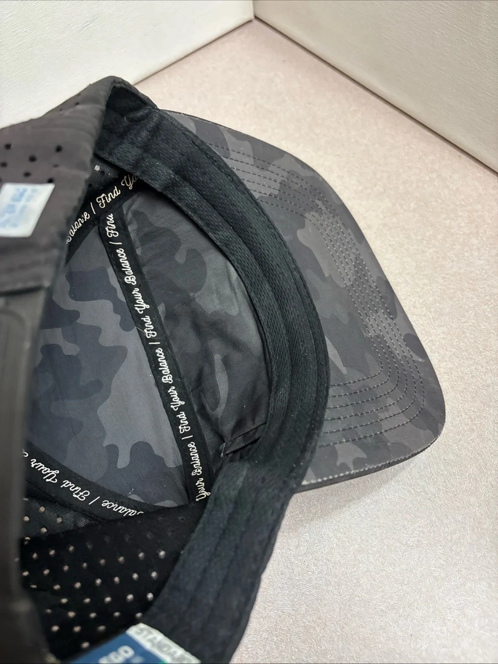 Alter Ego Running Snapback Hat Camo American Flag Panel Drifter Brown Standard